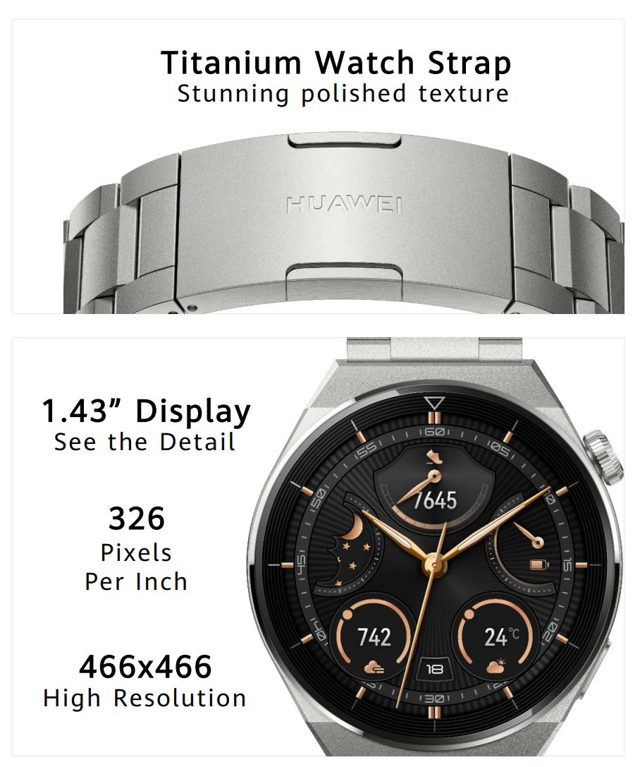 Huawei Watch GT 3 Pro Active Smart Watch